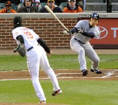 Baltimore Orioles' Uehara pitches against N.Y. Yankees