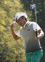 Katayama birdies at 18th hole in Masters Tournament