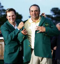 Cabrera becomes 1st Argentine to win Masters golf tournament