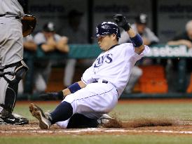 Tampa Bay Rays Iwamura 2-for-4 with 3 RBIs against N.Y. Yankees