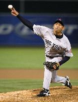 Red Sox's Saito gives up 2 hits, 1 run against Athletics