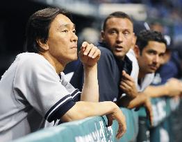 N.Y. Yankees' Matsui hitless against Tampa Bay Rays