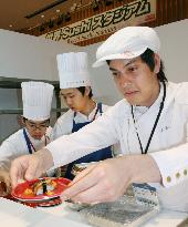 'Sushi expo' offers exotic cuisine