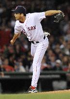 Red Sox's Saito earns this season's 2nd save