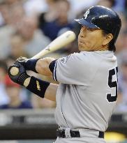 Yankees Matsui goes 1-for-4