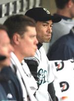 Seattle Mariners outfielder Ichiro Suzuki held hitless