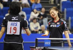 Fukuhara, Hirano beaten in quarterfinals