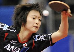 Japan's Ishikawa beaten in women's singles quarterfinals