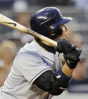 Tampa Bay Rays' Iwamura 1-for-3 with an RBI against N.Y. Yankees