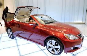 Toyota releases convertible version of Lexus IS250C luxury car