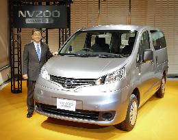 Nissan releases fuel-efficient NV200 Vanette compact van