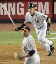 N.Y. Yankees' Matsui 1-for-4 against Baltimore Orioles