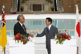 Japan, Pacific Islands Forum members end summit