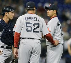 Red Sox's Matsuzaka suffers 3rd loss against Twins