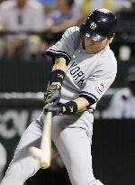 N.Y. Yankees' Matsui hits 2 homers against Texas Rangers