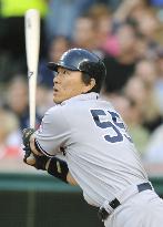 N.Y. Yankees' Matsui 3-for-5 against Cleveland Indians