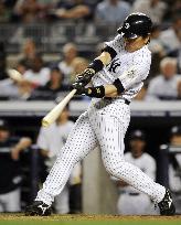 Yankees' Matsui homers against Rangers