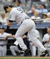 Yankees Matsui goes hitless