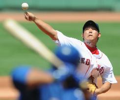 Boston pitcher Matsuzaka lackluster in 4th loss