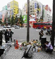 Akihabara marks 1st anniversary of deadly stabbing rampage