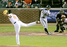 Seattle Mariners' Ichiro 2-for-5 against Baltimore Orioles