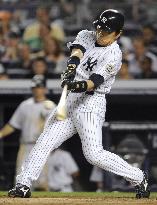 H. Matsui hits birthday homer as Yankees beat Mets