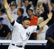 H. Matsui hits birthday homer as Yankees beat Mets