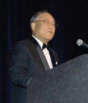 Keidanren chief calls for Japan-U.S. economic partnership agreement