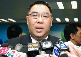 Former minister to run for chief executive of Macao
