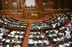 Upper house adopts resolution for nuclear-free world