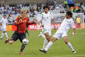 Spain, Iraq in Confederations Cup match