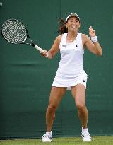 Japan's Sugiyama beats Switzerland's Schnyder at Wimbledon