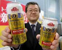 Aeon, Suntory to launch 100-yen beer-like drink in July