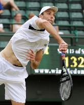 Karlovic marches into quarterfinals at Wimbledon tennis