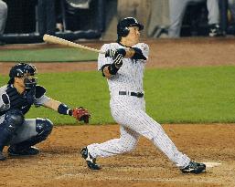 Yankees Matsui blasts 2-run homer vs Mariners