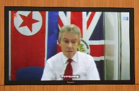 Britain's envoy in N. Korea sees no signs of new missile launch