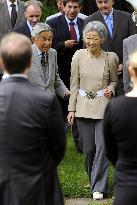 Japan's emperor, empress visit park, farm in Ottawa suburbs