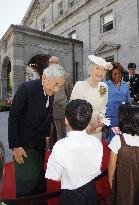 Empress, emperor start official functions of tour to Canada