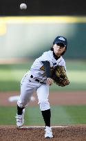 Japanese female pitcher 'debuts' in Major League Baseball