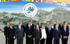 Leaders of G-8, developing countries meet in Italy