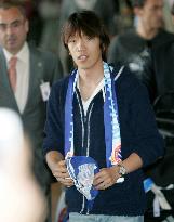 Nakamura arrives in Barcelona to join Espanyol
