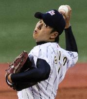 Saito pitches vs U.S. in collegiate All-Star series