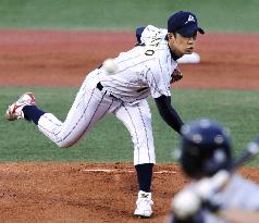 Saito pitches vs U.S. in collegiate All-Star series