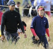 Ishikawa, Woods in British Open