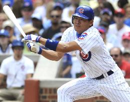 Chicago Cubs' Fukudome 1-for-4 against Cincinnati Reds