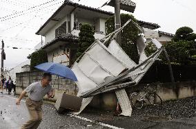 Suspected tornado causes injuries in Gunma Pref.: police