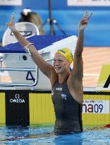 Sarah Sjostrom wins women's 100m butterfly