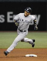 H. Matsui takes bases