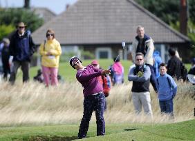 Miyazato comes in 24th in 1st round of Women's British Open