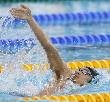 Irie qualifies for 200 backstroke final at world championships